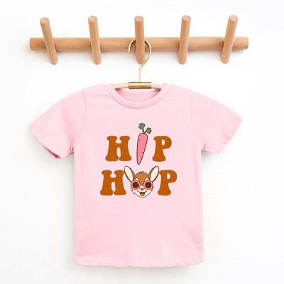The Juniper Shop Hip Hop Bunny With Glasses Toddler Short Sleeve Tee