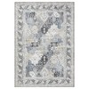 9x12 Rug Machine Washable Rugs for Living Room Vintage Rug Non Slip Rug Foldable Low Pile Rugs Oriental Accent Carpet - 4 of 4