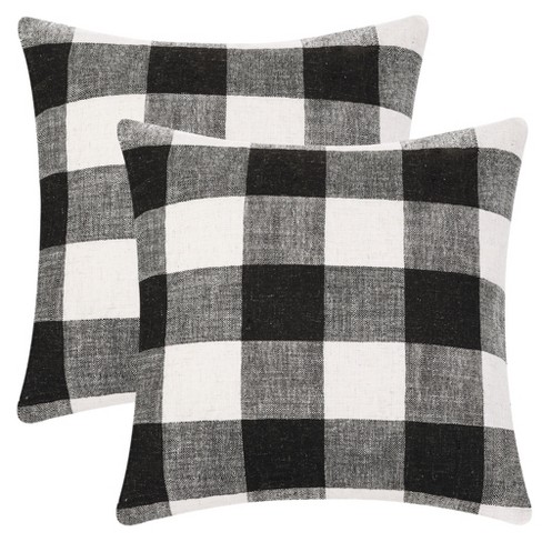 1pc Checkerboard Pattern Cushion Cover Without Filler, Modern Soft Stretchy Throw  Pillow Cover For Household