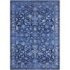 Area Rugs, Runner Rug Non Skid WashableVintage Style Area Rug - Non Slip Washable Indoor Rug for Living/Dining Room, Bedroom, Office - 4 of 4