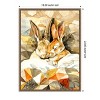 Amanti Art Sleepy Bunny Nap by Justyna Jaszke Framed Canvas Wall Art - 3 of 4