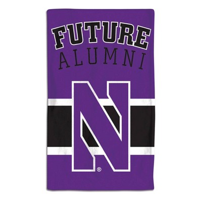 NCAA Northwestern Wildcats Baby Burp Cloth