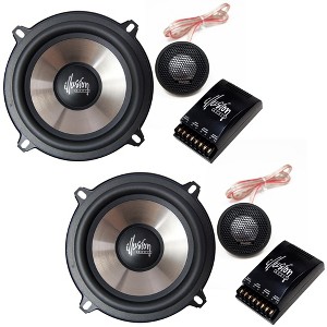 Illusion Audio E5 5.25" Electra Series 2-way Component Speaker Kit - Pair - 1 of 4