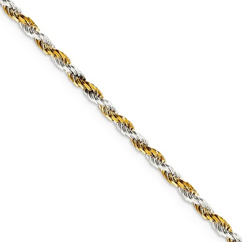 10kt real gold rope chain 1.9mm 26 hotsell inch