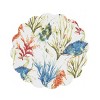 C&F Home Marino Round Quilted Reversible Colorful Coastal Placemat Set of 6 - 3 of 4
