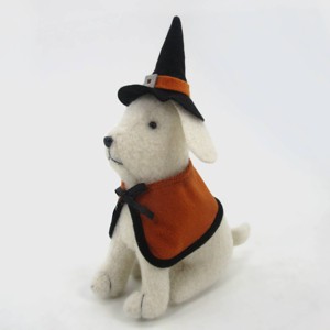 Halloween Fabric Dog Figurines Beige - Bullseye's Playground™ - 1 of 3