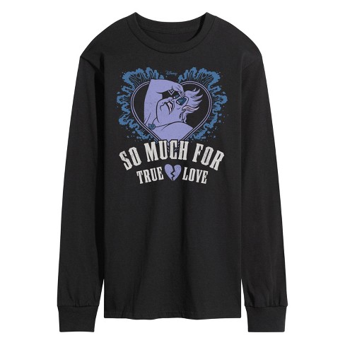 Men's - Disney Villains - Ursula So Much For True Love Long Sleeve Graphic T-Shirt - image 1 of 4