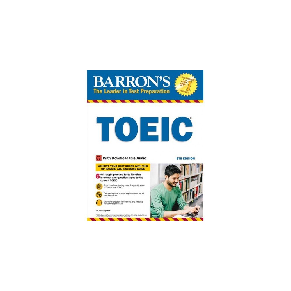 Barron's Toeic : Test of English for International Communication - 8 by Lin Lougheed (Paperback)