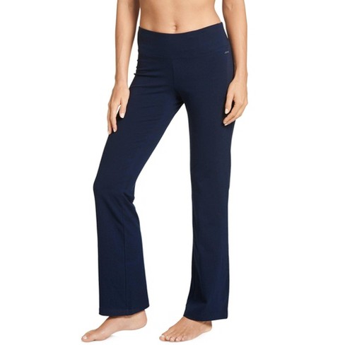 Jockey Women's Cotton Stretch Slim Bootleg Pant 2xl Thunder Blue : Target