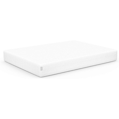 OSO essentials TM8GT 8-Inch Thickness Twin Size Cool Gel Infused Green Tea Memory Foam Mattress, White
