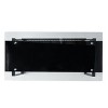GDFStudio Phoenix Modern Tempered Glass Office Computer Desk, Black - 4 of 4