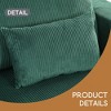 86.6-inch Double Chaise Lounge Sleeper Daybed 35D Full Foam Floor Plush Cloud Sofabed - Leovsnove - 4 of 4