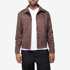 X RAY Men's Faux Suede Jacket - 1 of 4