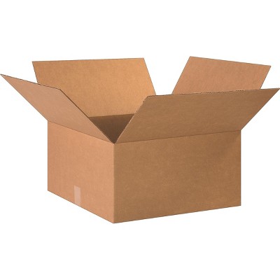 The Packaging Wholesalers SI Products 20" x 20" x 10" Shipping Boxes 32 ECT Kraft 20/Bundle BS202010