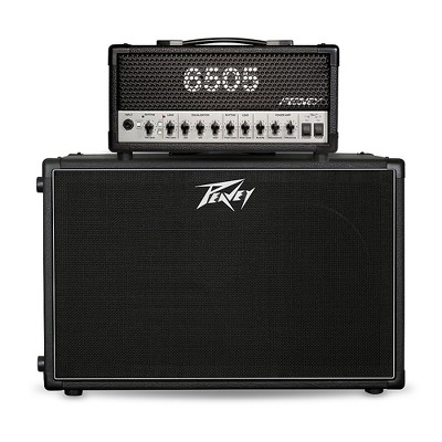 Peavey 6505 MH Micro 20W Tube Guitar Amp Head with 212-6 50W 2x12 Cabinet