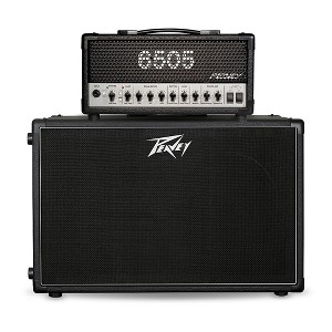 Peavey 6505 MH Micro 20W Tube Guitar Amp Head with 212-6 50W 2x12 Cabinet - 1 of 4