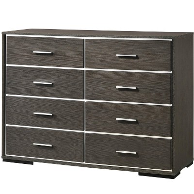 Escher Gray Oak Finish Dresser