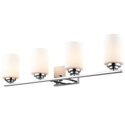 Millennium Lighting Durham 4 - Light Vanity in  Chrome