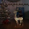 vidaXL Reindeer Christmas Decoration Cold white Acrylic - Multicolor 2 x 1 x 4 ft 1 - 2 of 4