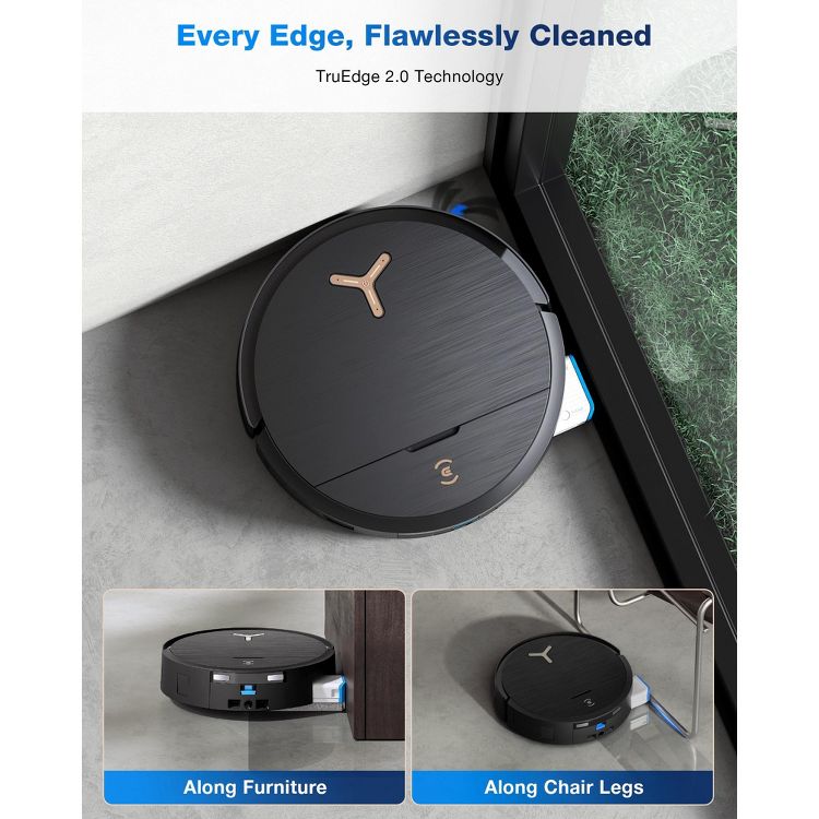 ECOVACS DEEBOT X9 PRO Omni Robot Vacuum and Mop,16,600Pa Blast Suction, Roller Instant Self-Washing Mopping, Hands-Free Station, Triple Lift System, 5 of 10