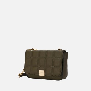 MKF Collection Nyra quilted Vegan Leather Women’s Shoulder bag by Mia K - Olive - 1 of 4