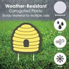 Big Dot of Happiness Honey Bee - Yard Sign & Outdoor Lawn Decorations - Baby Shower or Birthday Party Yard Signs - Set of 8 - 3 of 4
