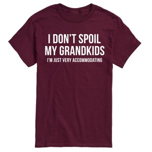 Men's - Instant Message - I Don't Spoil My Grandkids Short Sleeve Graphic T-Shirt - 1 of 4