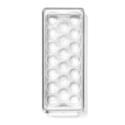 OXO Plastic Egg Bin with Removable Tray White