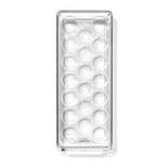 OXO Plastic Egg Bin with Removable Tray White