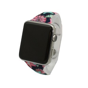 OLIVIA PRATT PRINTED SKINNY SILICONE APPLE WATCH BAND - 1 of 3