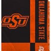 NCAA Oklahoma State Cowboys Reverse Block Double Sided Ultra Cozy Blanket - 2 of 2