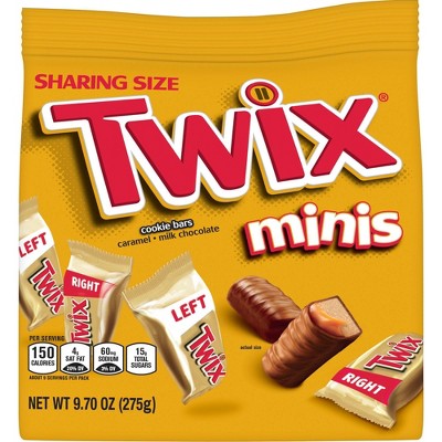 Twix Caramel Cookie Chocolate Candy Bar, Sharing Size - 9.7oz