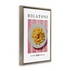 Stupell Industries Traditional Rigatoni Pasta Black Framed Floater Canvas Wall Art - 3 of 4