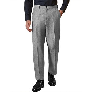 COOFANDY Men Classic Fit Dress Pant Casual Flat Front Pant Expandable Waist Suit Pant - 1 of 4