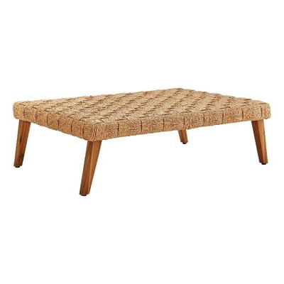 Modway Thames Outdoor Patio Wicker Outdoor Patio Rattan Coffee Table