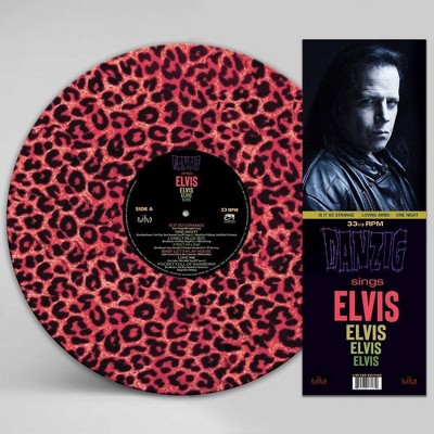 Danzig - Sings Elvis   A Gorgeous Pink Leopard Pi (Vinyl)