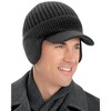 Collections Etc Brimmed Hat With Ear Flaps - 4 of 4