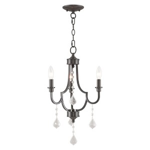 Livex Lighting Glendale 3 - Light Chandelier in  English Bronze - 1 of 4