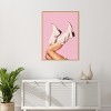 Amanti Art These Boots Pink II by Vertigo Artography Canvas Wall Art Print Framed - 4 of 4