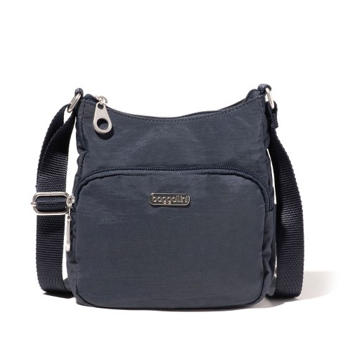 Baggallini Go Bagg Crossbody Bag With Rfid Wristlet - French Navy