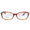 Swarovski  052 Womens Rectangle Eyeglasses Havana 54mm - 2 of 3