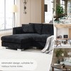YOOCOZZ L-Shaped Chenille Sectional Sofa with Chaise Lounge and Wide Supporting Feet - 4 of 4
