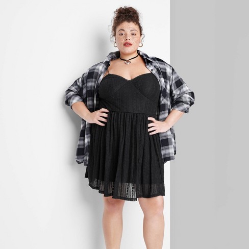 Target wild fable black hot sale dress