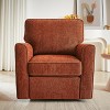 KTMBDW Sofa Accent Chair, 360° Swivel Chair with Side Pockets, Comfy Soft Chenille Arm Chairs Living Room, Bedroom, and Hotel - 2 of 4