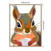 Amanti Art Squirrel by Ohkimiko  Framed Canvas Wall Art - 3 of 4