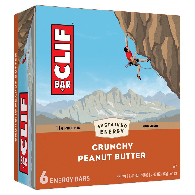 CLIF Bar Crunchy Peanut Butter Energy Bars , 1 of 15