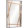 Zuo Tolix Mirror Antique Gold & Black - 2 of 4