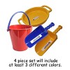 Spielstabil Sand Toys Bundle Includes Large Pail, Large Sieve, 2 Large Scoops - 2 of 4