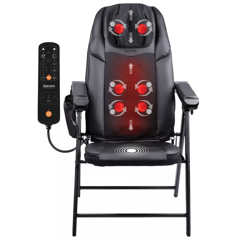 Belmint Folding Massage Chair with Heat, Back, Neck and shoulder Massager