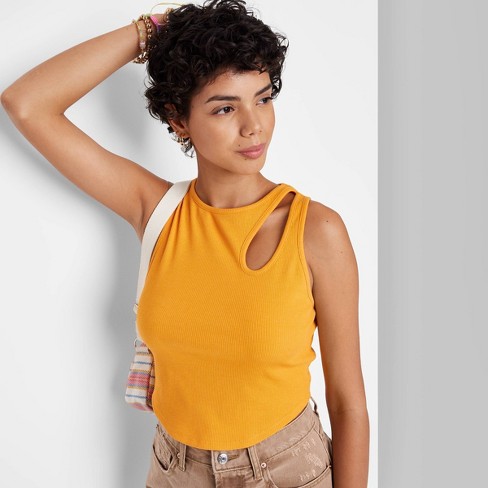 WOMEN'S Plain Vest Crop Tops Ladies Tank Summer Blouse Ribbed